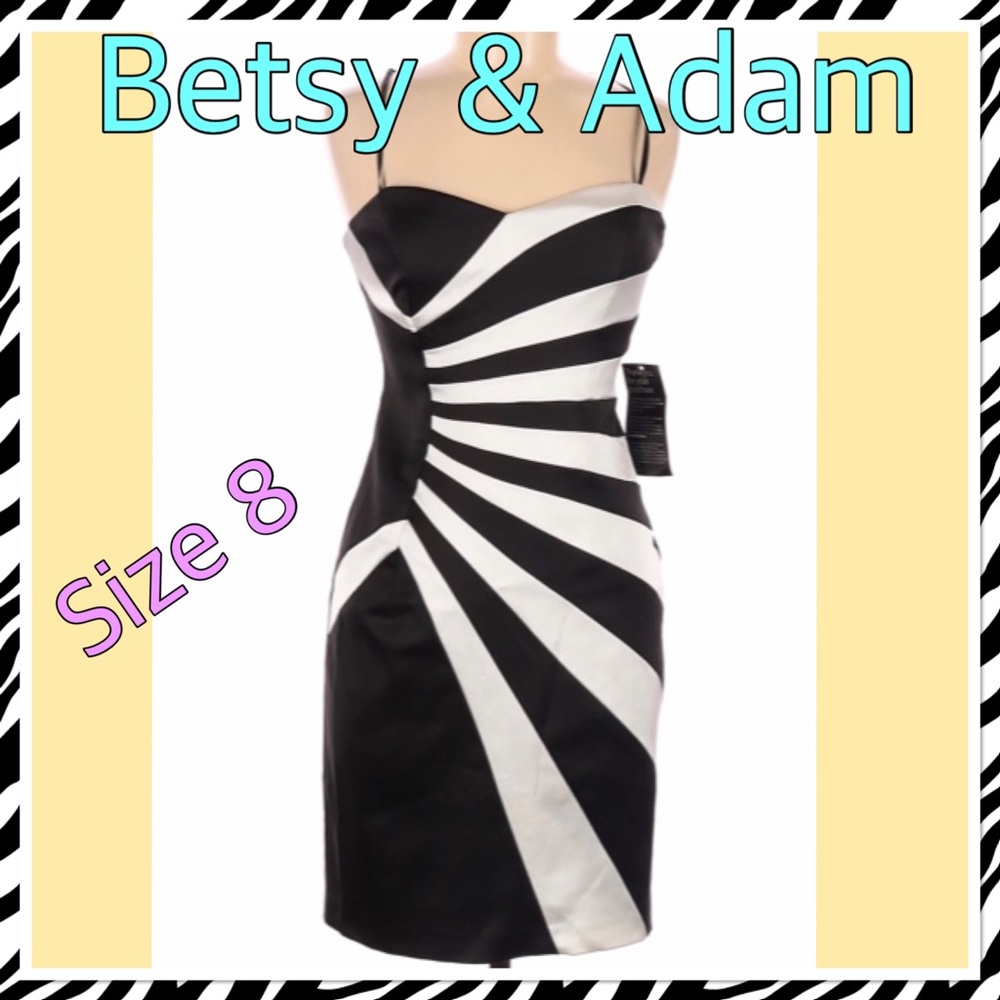 Betsy & Adam Cocktail Dress NWT